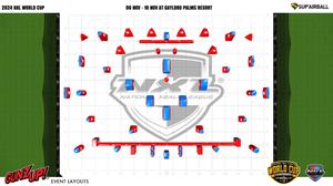 GunzUp! Paintball | Official Event Layouts to Scale | NXL 2024 World Cup